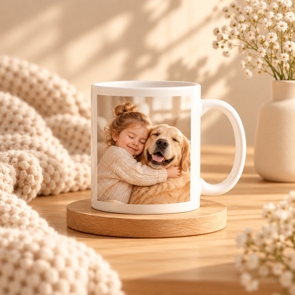 Personalisierte Foto-Tasse, dein Lieblingsmoment auf einer Tasse