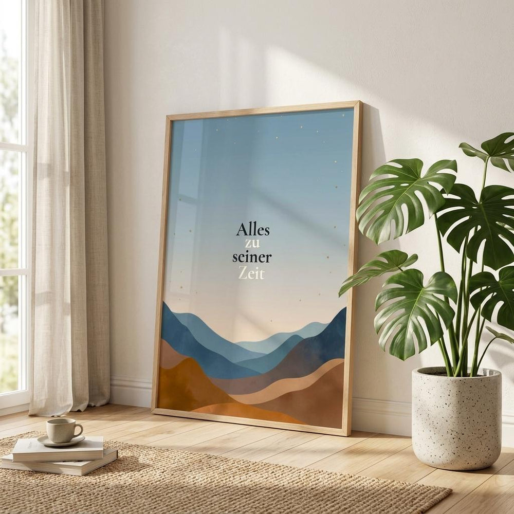 Alles zu seiner Zeit Poster